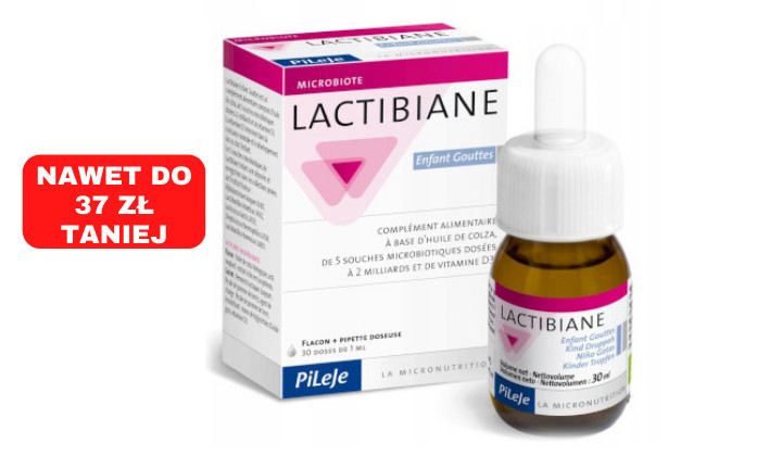 Lactibiane z witaminą D - probiotyk dla dzieci