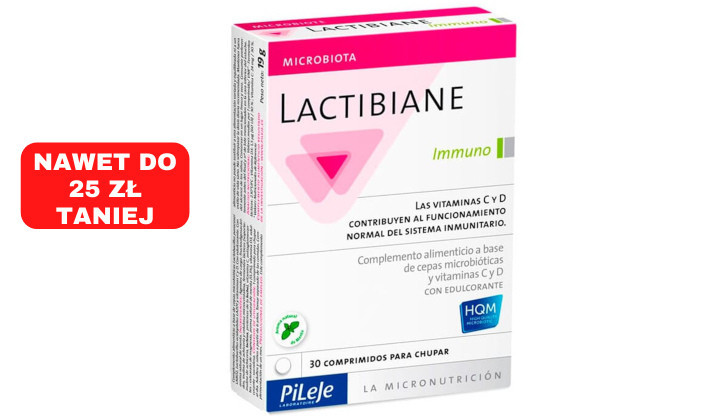 Lactibiane Immuno - probiotyk na odporność i nawracające infekcje