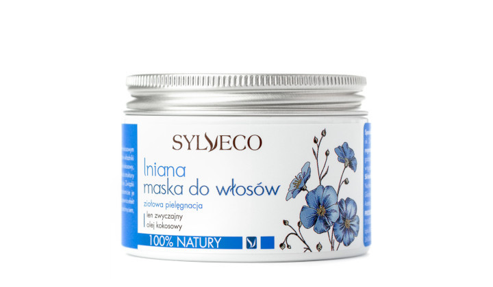Lniana maska do włosów Sylveco