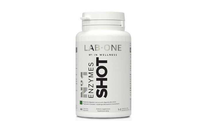 Nº1 Enzymes SHOT – suplement diety na trawienie