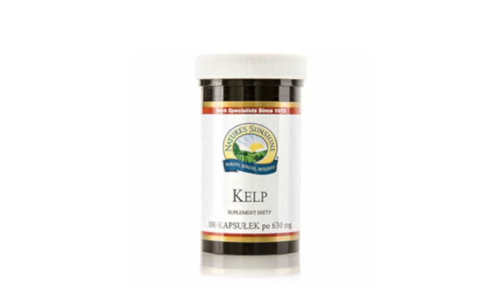 Kelp 630 mg - suplement diety z jodem na wsparcie tarczycy