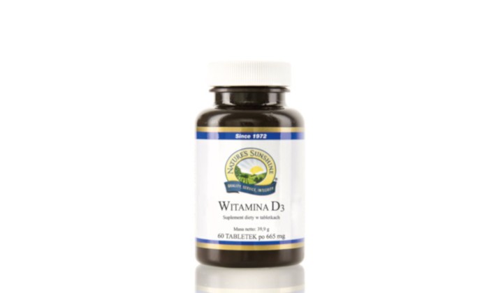 Witamina D3 665 mg - suplement diety z witaminą słońca