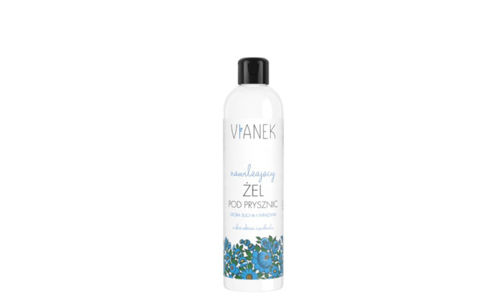 Nawilżający żel pod prysznic Vianek