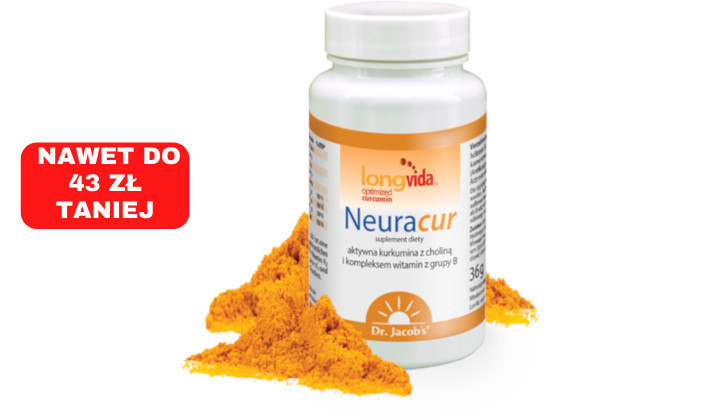 NeuraCur – suplement diety z kurkuminą i choliną