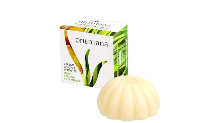 Balsam w kostce do skóry wymagającej z imbirem i trawą cytrynową