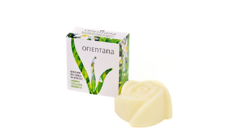Balsam w kostce do skóry dojrzałej z jaśminem i zieloną herbatą