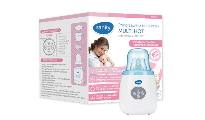 Podgrzewacz do butelek Multi Hot Sanity