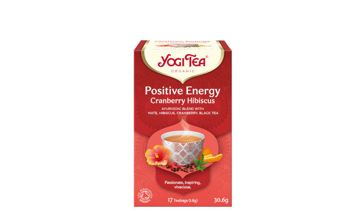 Positive Energy Bio Yogi Tea - czarna herbata na lepsze samopoczucie