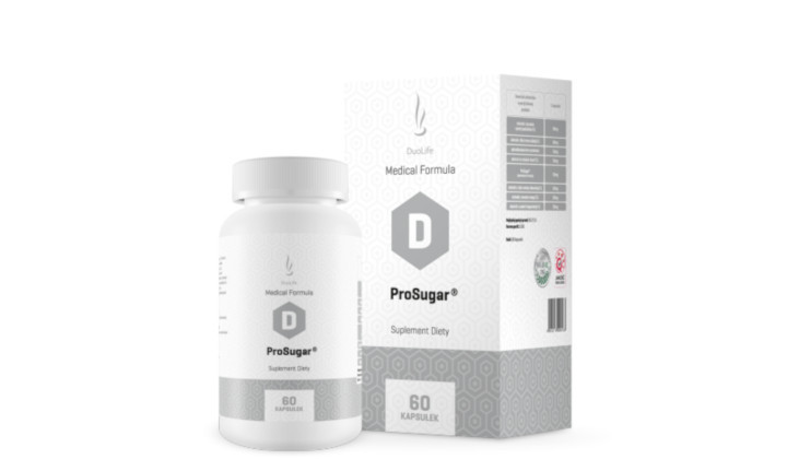 DuoLife ProSugar na regulację poziomu cukru i cholesterolu