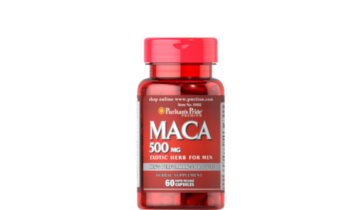 Puritan's Pride Maca 500 mg - 60 kapsułek