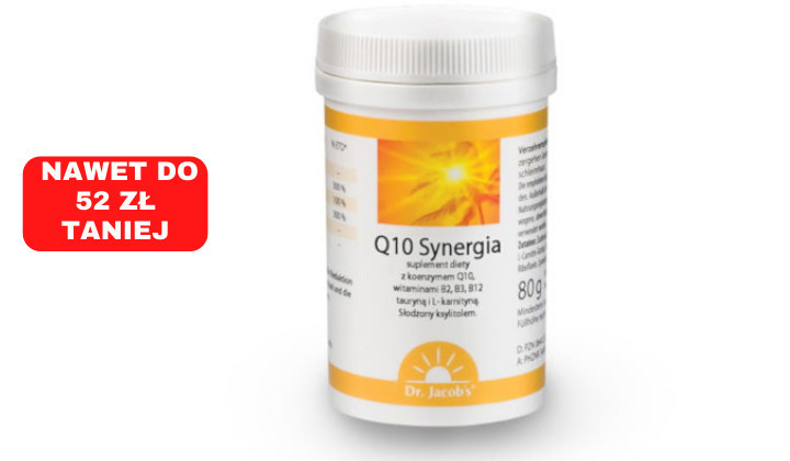 Koenzym Q10 Synergia z tauryną na serce