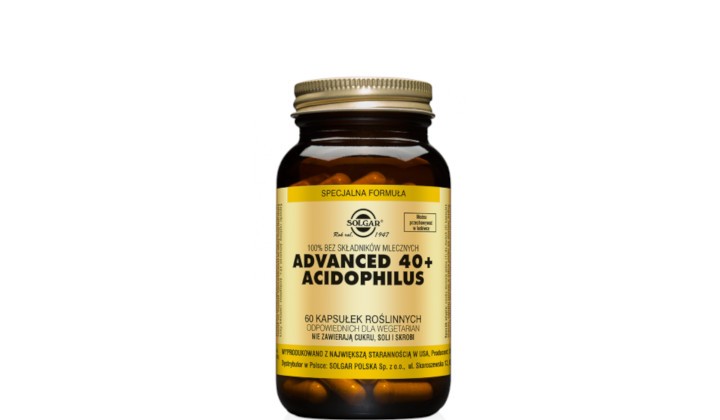 Advanced 40+ Acidophilus - wsparcie układu trawiennego