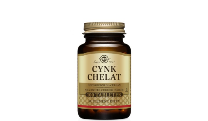 Cynk chelat - suplement na włosy, skórę i paznokcie