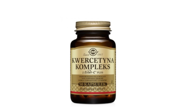 Kwercetyna kompleks z formułą Ester-C plus na odporność