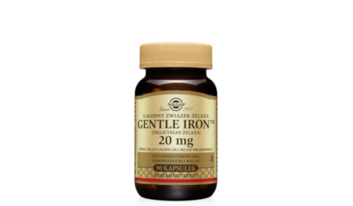 Gentle Iron - suplement z żelazem na wsparcie układu krwionośnego