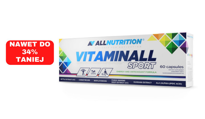 Vitaminall Sport – suplement diety dla sportowców