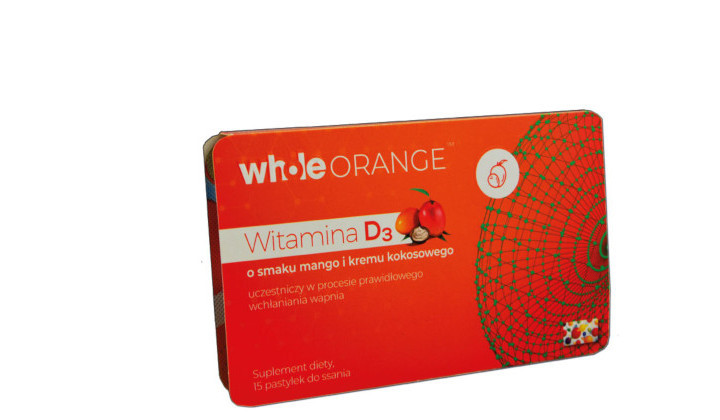 Whole Orange – suplement diety z witaminą D