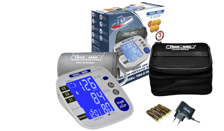 Ciśnieniomierz cyfrowy Tech-Med Tma-6 Omega z funkcją Bluetooth