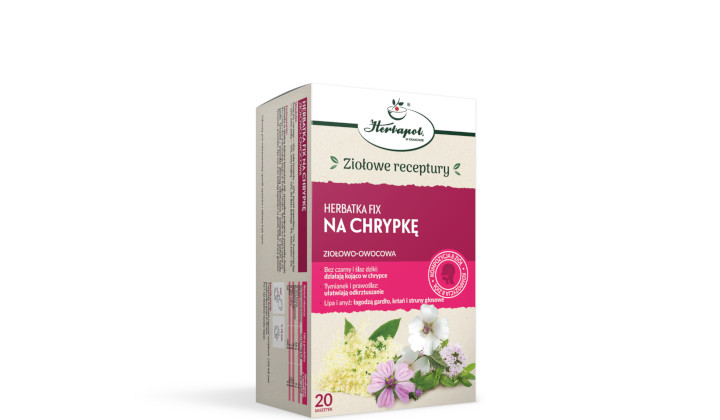 Na chrypkę - herbatka ziołowo-owocowa