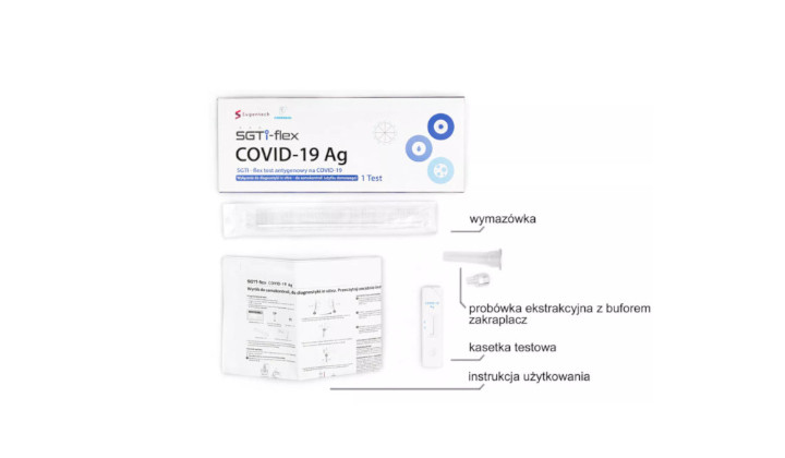 Test antygenowy COVID-19 – SGTi-flex COVID-19 Ag