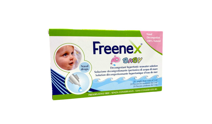 FREENEX Baby – hipertoniczna woda morska do nosa