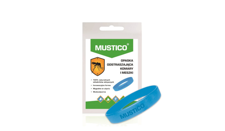 Opaska odstraszająca komary i meszki Mustico