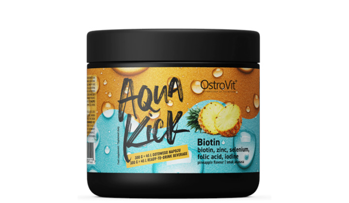 Biotyna w proszku Aqua Kick Biotin OstroVit