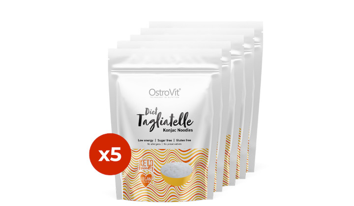 Makaron tagliatelle konjac OstroVit Diet