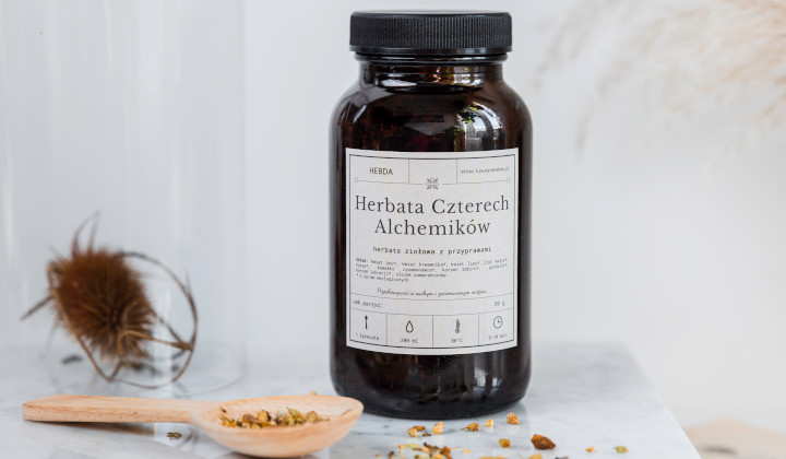 Herbata Czterech Alchemików HEBDA na przeziębienie