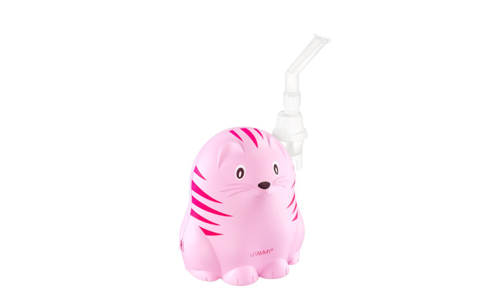 Inhalator dla dzieci w kształcie kotka Vitammy Gattino A1503 - różowy i niebieski