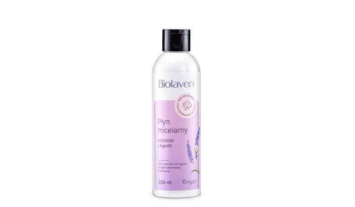 Oczyszczająco-łagodzący płyn micelarny Biolaven
