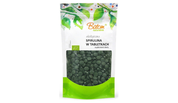 Ekologiczna spirulina w tabletkach BATOM