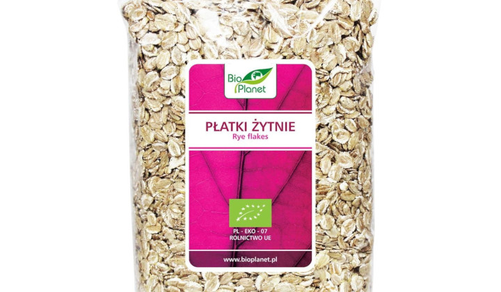 Płatki żytnie Bio Planet