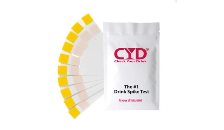 Test na obecność narkotyków (pigułki gwałtu) w drinku CYD Sprawdź swój drink
