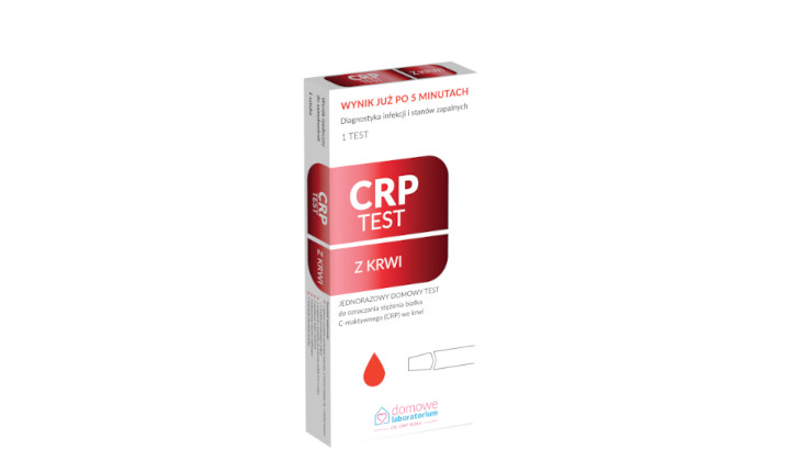 Domowy test do oznaczania stężenia CRP we krwi