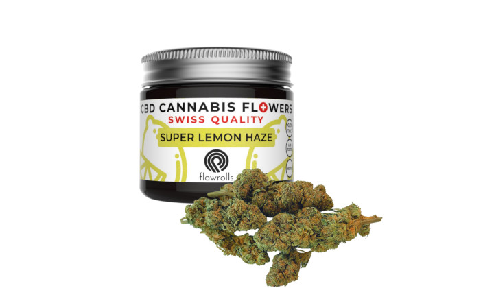 Susz konopny CBD Super Lemon Haze Flowrolls