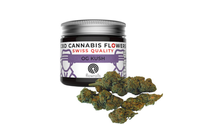 Susz konopny CBD OG Kush Flowrolls