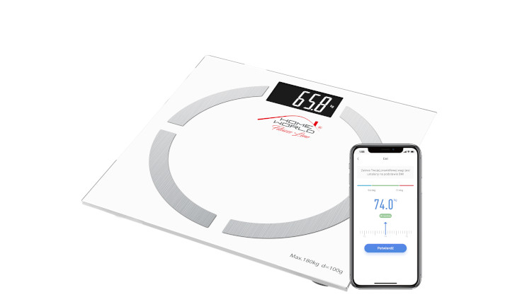 Waga analityczna Hw-Fit002 kompatybilna z aplikacją MedM Health