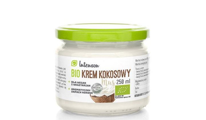 Krem-mus kokosowy BIO Intenson