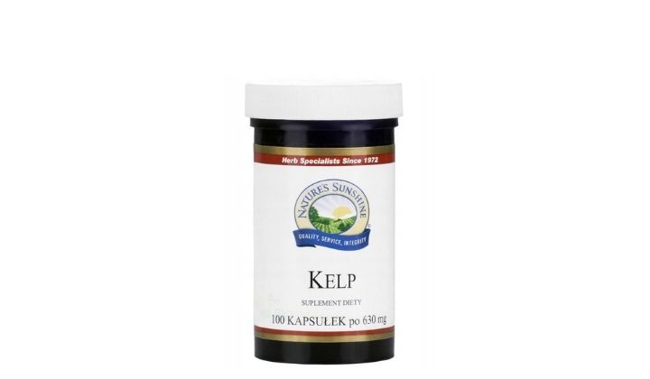 Kelp 630 mg - suplement diety z jodem na wsparcie tarczycy