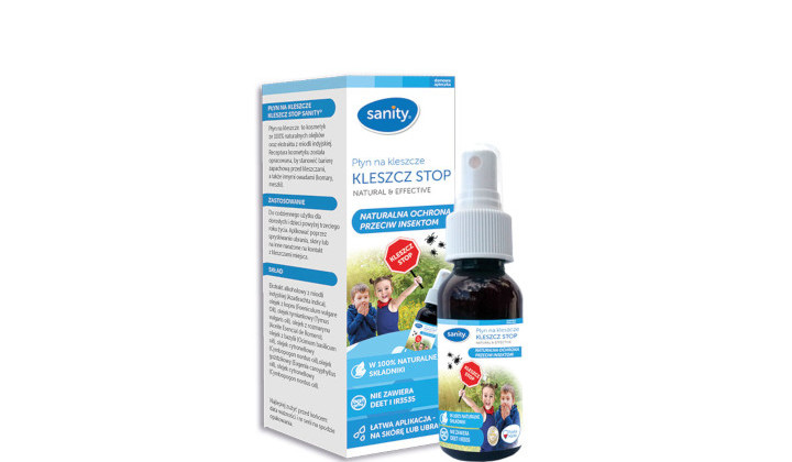 Płyn na kleszcze Kleszcz Stop 60 ml