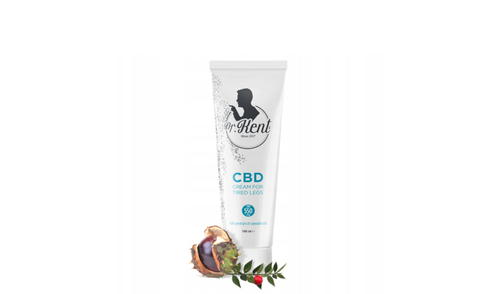 Krem z CBD na zmęczone nogi