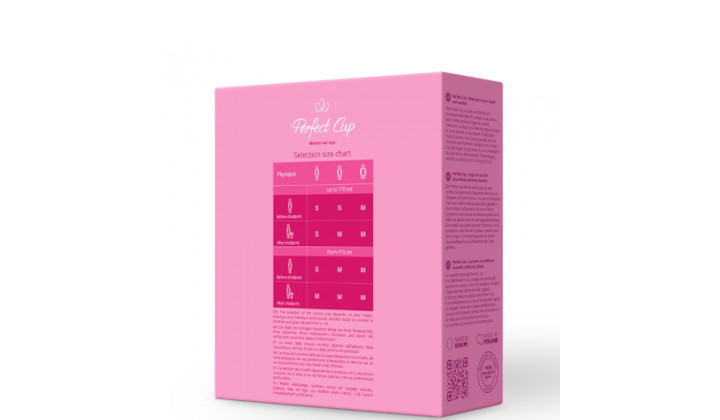 Perfect Cup - zestaw kubeczków menstruacyjnych w dwóch rozmiarach