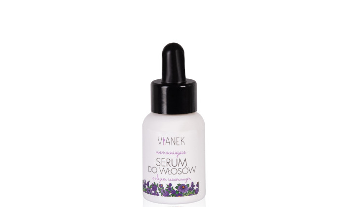 Wzmacniające serum do włosów zniszczonych i łamliwych Vianek