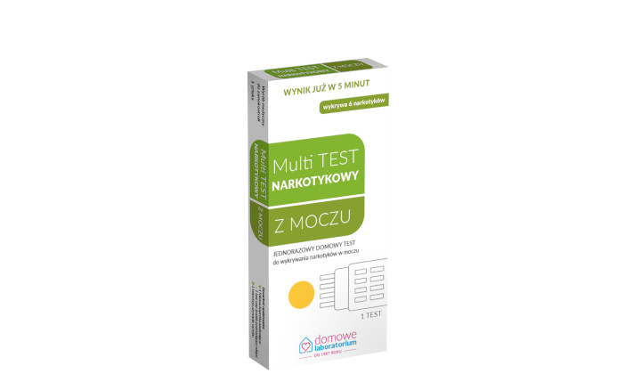 Domowy test narkotykowy z moczu - 6 narkotyków