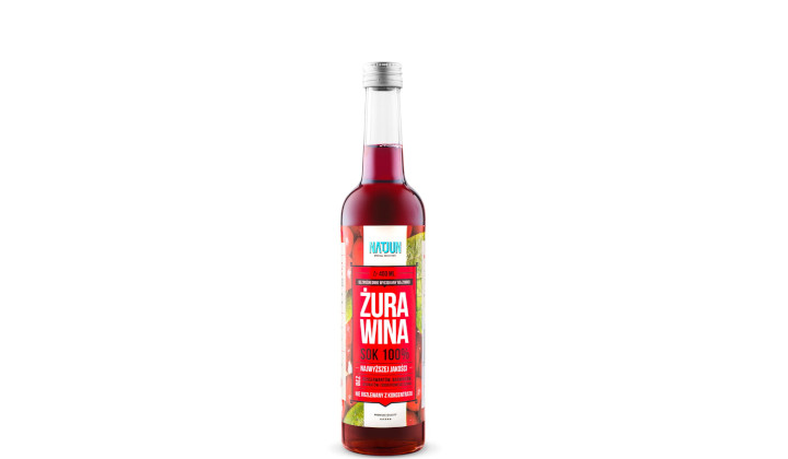 100% sok z żurawiny Natjun