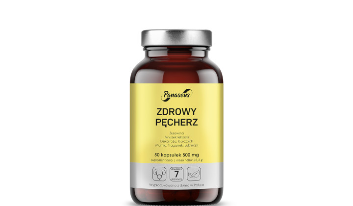 Zdrowy pęcherz - suplement diety Panaseus