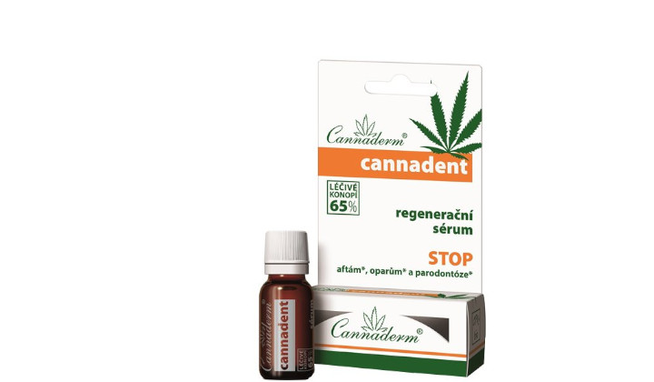 Serum regeneracyjne na pleśniawki i opryszczkę Cannaderm