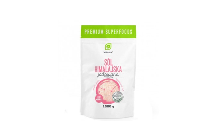 Sól himalajska jodowana 500g Intenson drobna