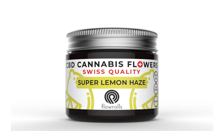 Susz konopny CBD Super Lemon Haze Flowrolls